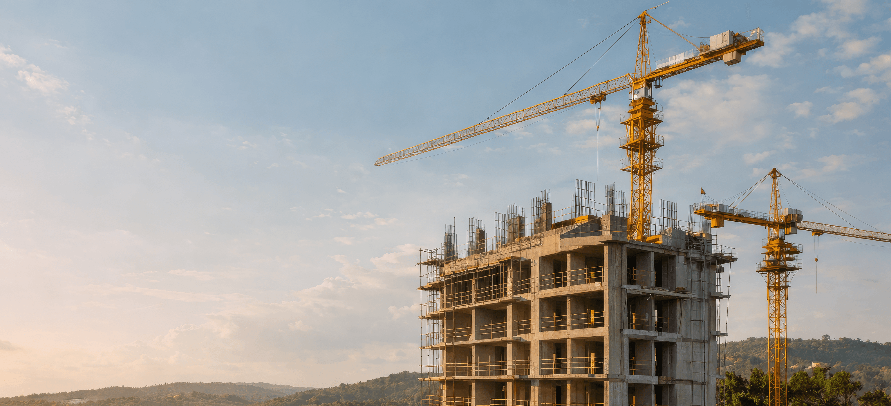 Estructura en construcción